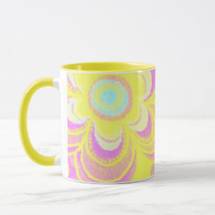 BEAUTIFUL FLOWER COFFEE MUGS