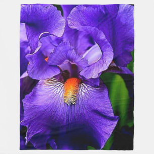 BEAUTIFUL FLOWER FLEECE BLANKET