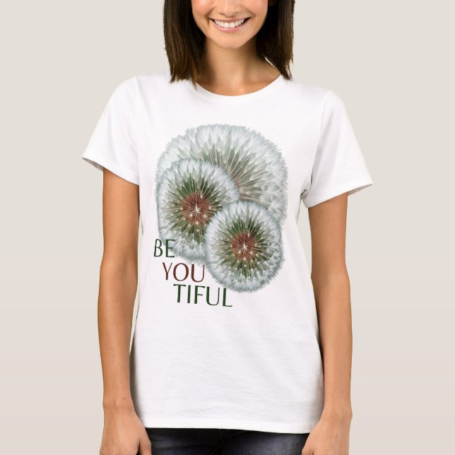 Beautiful Flower fluff  T-Shirt (Front)