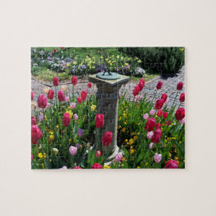 Beautiful Flower Garden Jigsaw Puzzle