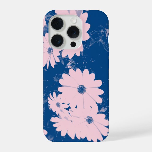 Beautiful flower image on iphone case (Back)