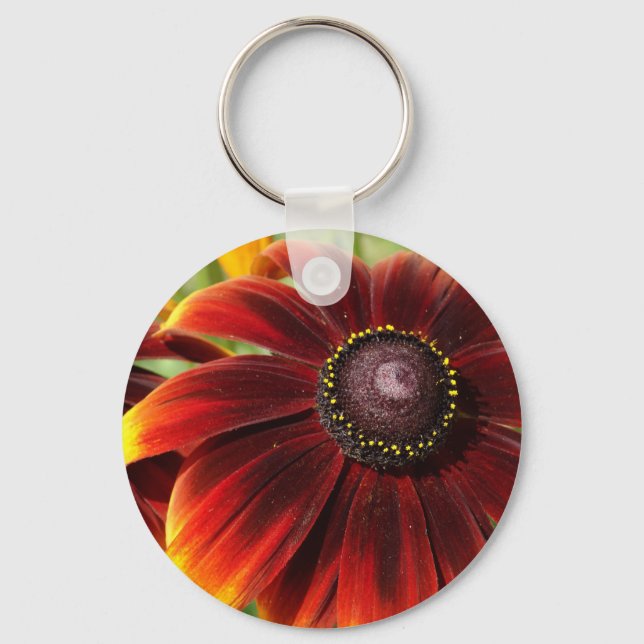 Beautiful Flower  Key Ring (Front)