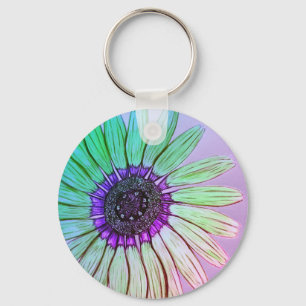 Beautiful Flower Key Ring