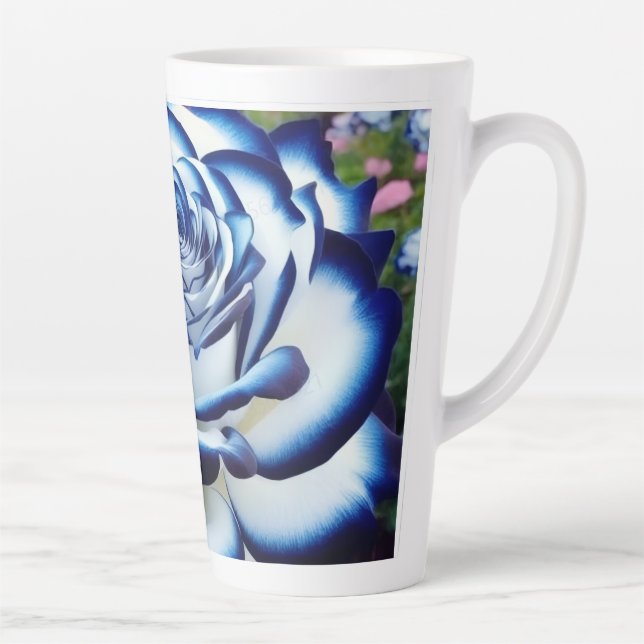 Beautiful Flower Latte Mug (Right)