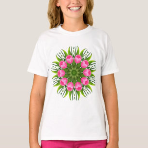 Beautiful Flower Mandala Design-79358 T-Shirt