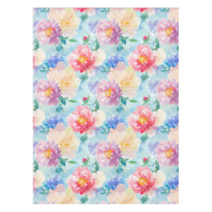 Beautiful Flower Pattern Tablecloth