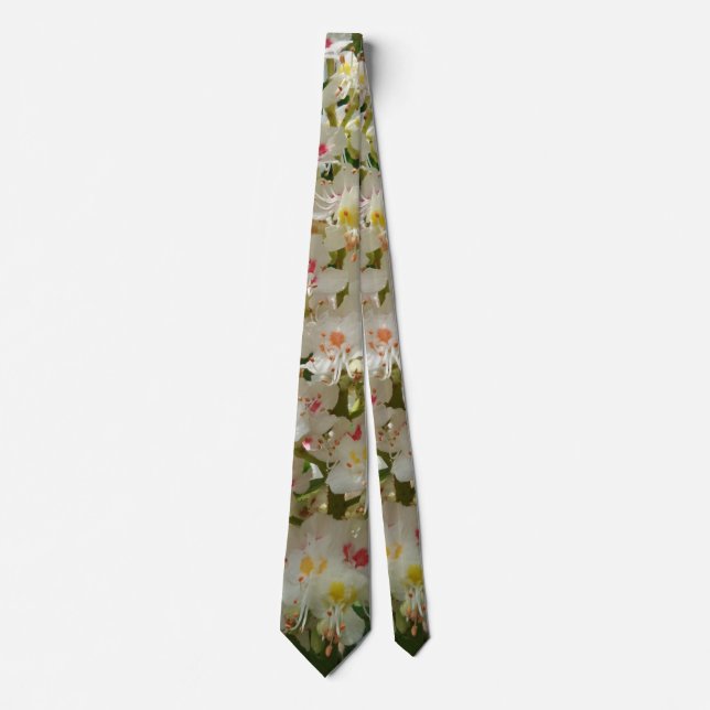 Beautiful Flower Tie (Front)