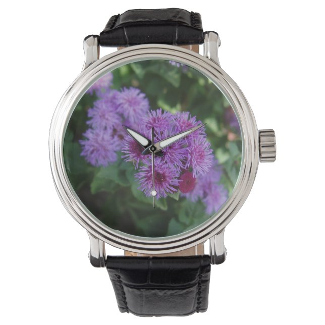 Beautiful Flower Wrist Watch (Front)