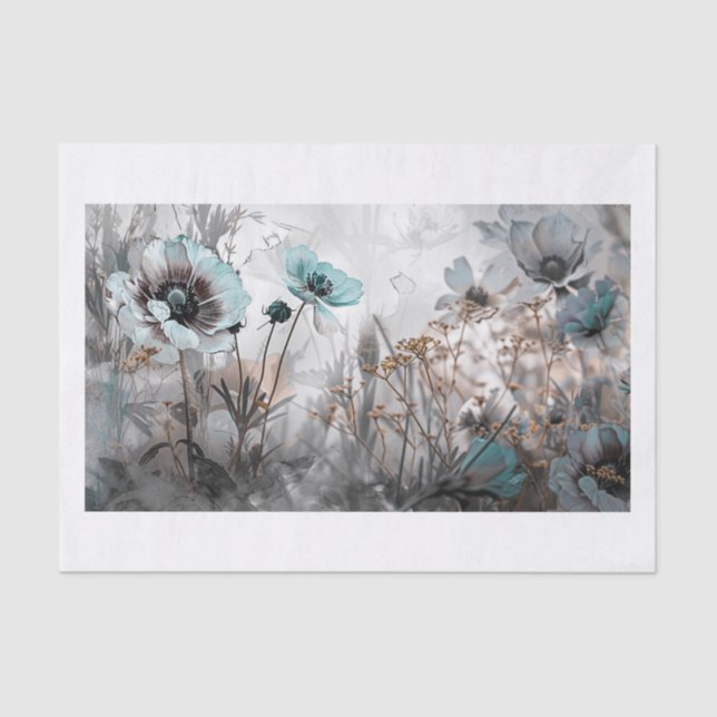 Beautiful Flowers13 Tissue Paper (Front)