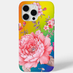Beautiful flowers iPhone 15 pro max case