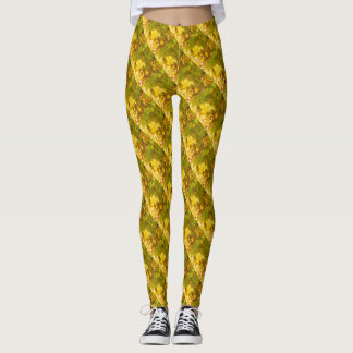 Beautiful flowers design leggings