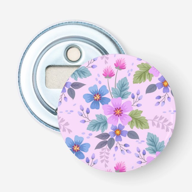 Beautiful Flowers Floral Pattern-36841 Bottle Opener (Front)