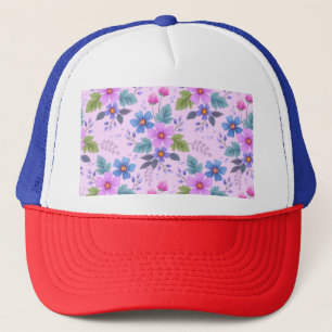 Beautiful Flowers Floral Pattern-36841 Trucker Hat