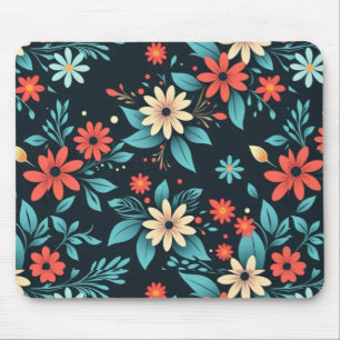 Beautiful Flowers Floral Pattern-48965 Mouse Mat