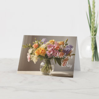 Beautiful Flowers Mother's Day Card