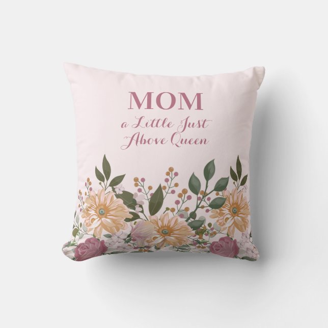 Beautiful Flowers Mother's Day  Cushion (Front)