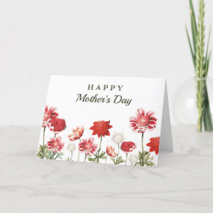 Beautiful Flowers Mother's Day Greeting Card
