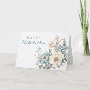 Beautiful Flowers Mother's Day Greeting Card