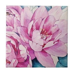 Beautiful flowers outdoor  tile