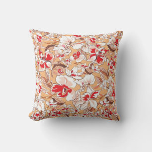 Beautiful Flowers Pattern Cushion