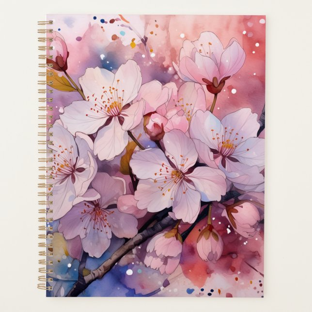 Beautiful Flowers Planner (Front)