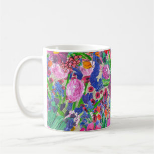 Beautiful Flowers: Wildflower Watercolor Wallpaper Coffee Mug
