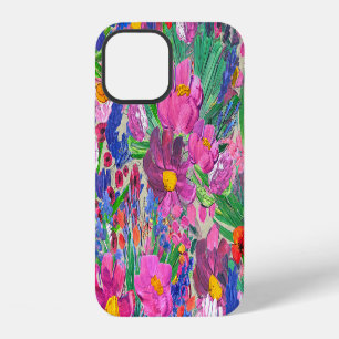 Beautiful Flowers: Wildflower Watercolor Wallpaper iPhone 12 Case