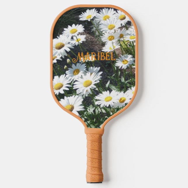 Beautiful Flowery, Pickleball Paddle (Front)