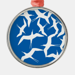 Beautiful Flying Birds Pattern Product Metal Tree Decoration