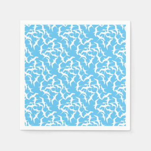 Beautiful Flying Birds Pattern Product Napkin