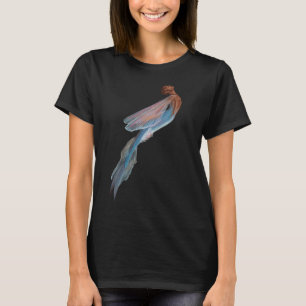 Beautiful flying fish merman merfairy figure T-Shirt