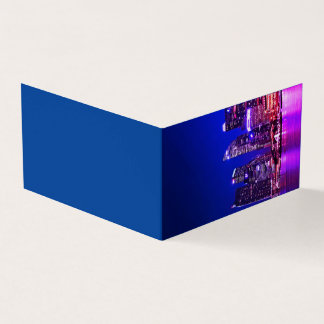 beautiful folding business card