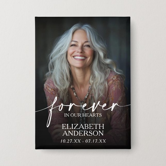 Beautiful Forever in our Hearts Photo Memorial (Front)