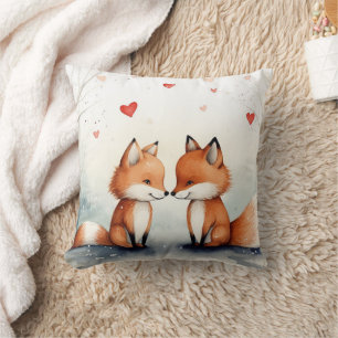 beautiful fox cushion