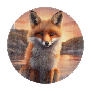 Beautiful Fox Cutting Board