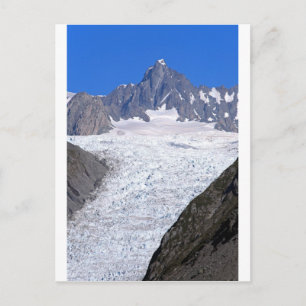Beautiful Fox Glacier New Zealand Postcard