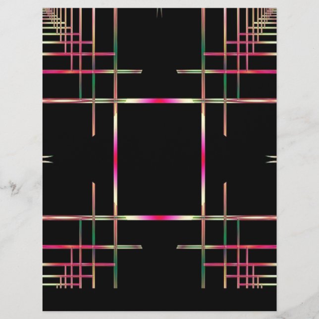 Beautiful Fractal Pattern (Front)