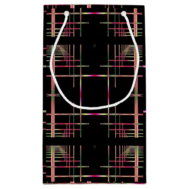 Beautiful Fractal Pattern Gift Bag (Back)