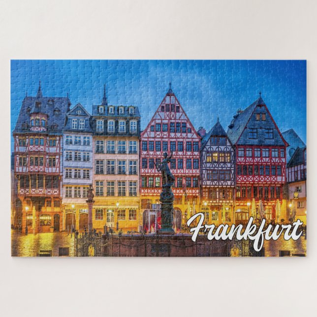 Beautiful Frankfurt, Germany Jigsaw Puzzle (Horizontal)