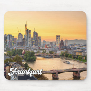 Beautiful Frankfurt, Germany Mouse Mat