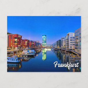 Beautiful Frankfurt, Germany Postcard
