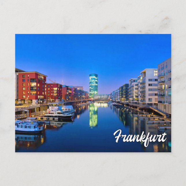 Beautiful Frankfurt, Germany Postcard (Front)