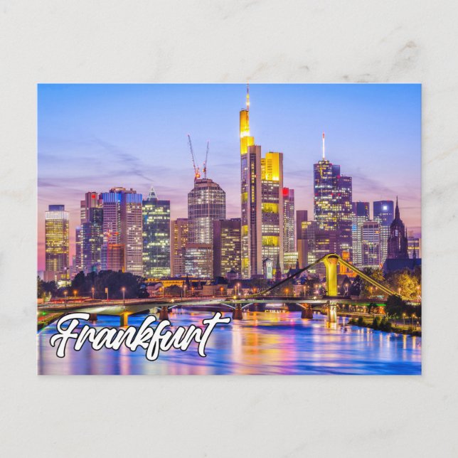 Beautiful Frankfurt, Germany Postcard (Front)