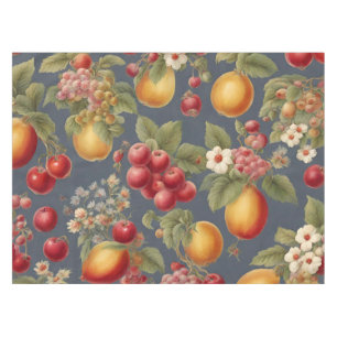 Beautiful Fruits and Flowers. French Style Tablecloth