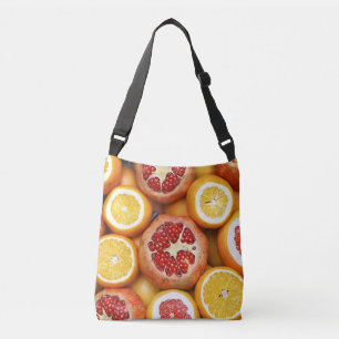 Beautiful Fruits And Vegetables Crossbody Bag