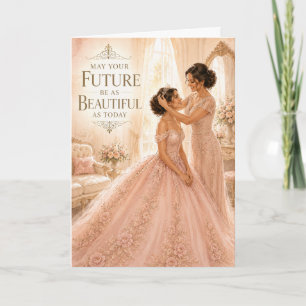 Beautiful Future Quinceañera Sweet 16 Card