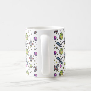 Beautiful galaxy pattern coffee mug
