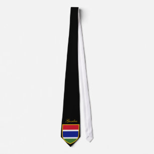 Beautiful Gambia Flag Tie