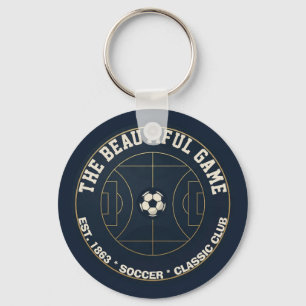 Beautiful Game Classic Club; Classic Soccer Key Ring