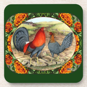 Beautiful Game Fowl Coaster